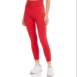 Free People High Rise Ankle Free Throw Ribbed Cropped Leggings Size Medium